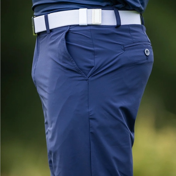 Booyaa Blue Shorts Golf shorts with Relaxed Fit - Picture 13 of 13